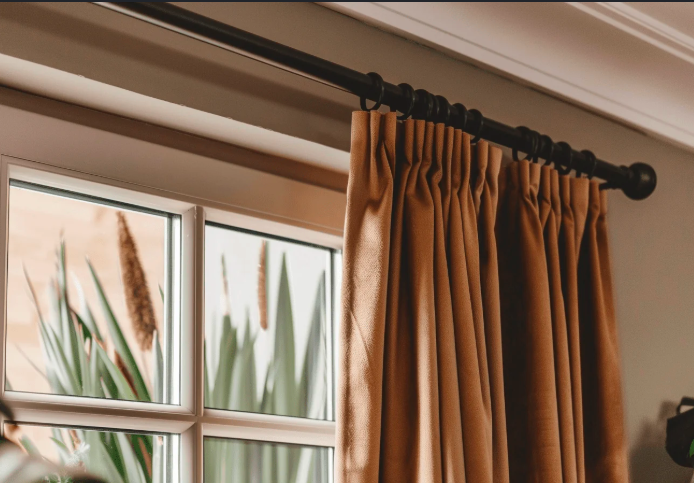 How to Install a Curtain Rod Without Drilling