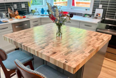 Kitchen Chopping Block Table