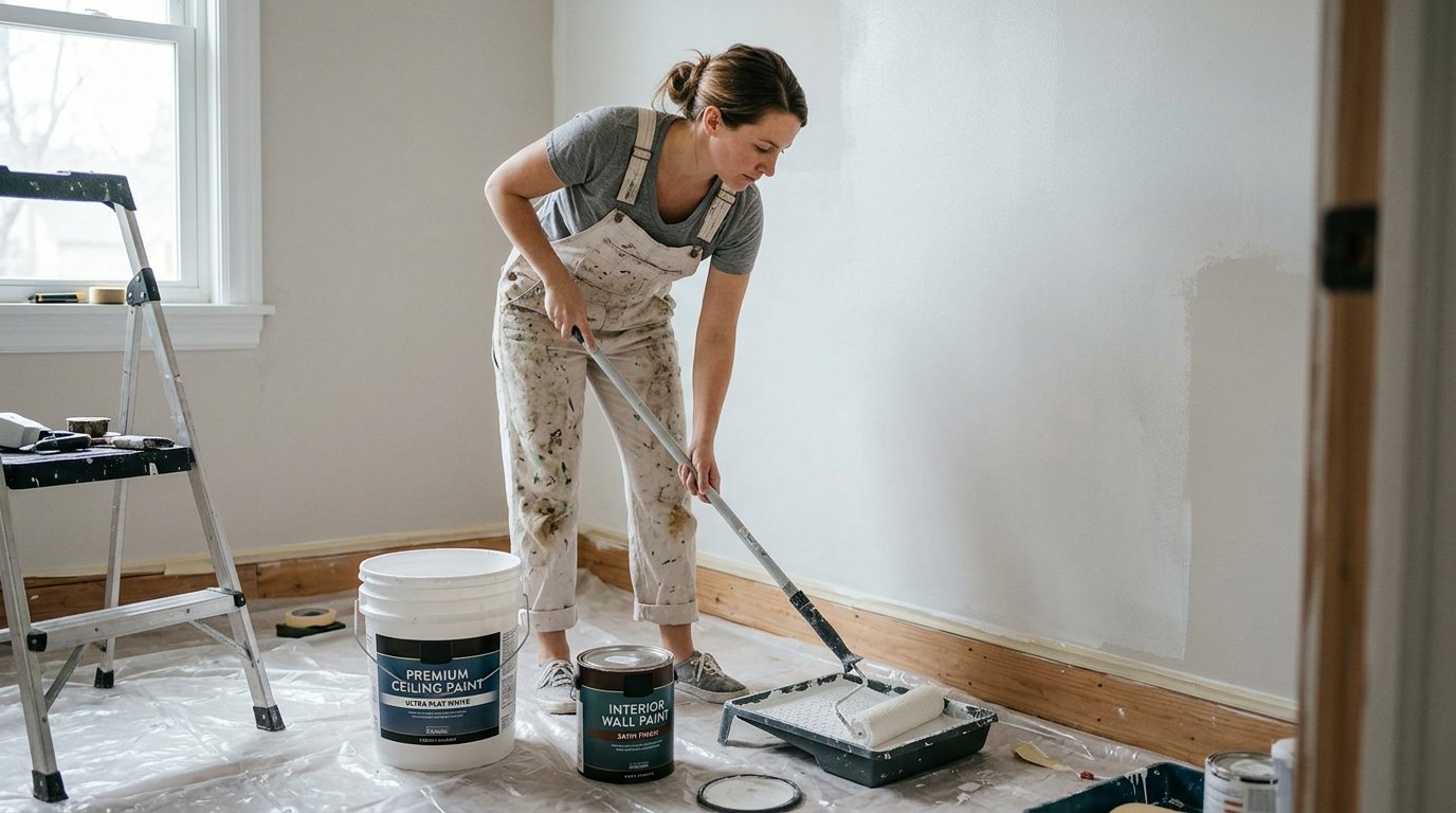 Can You Use Ceiling Paint on Walls?