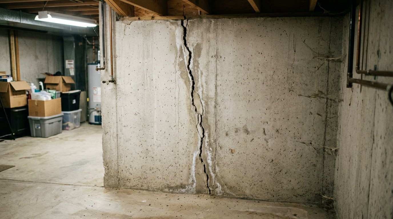 Crack in Basement Wall