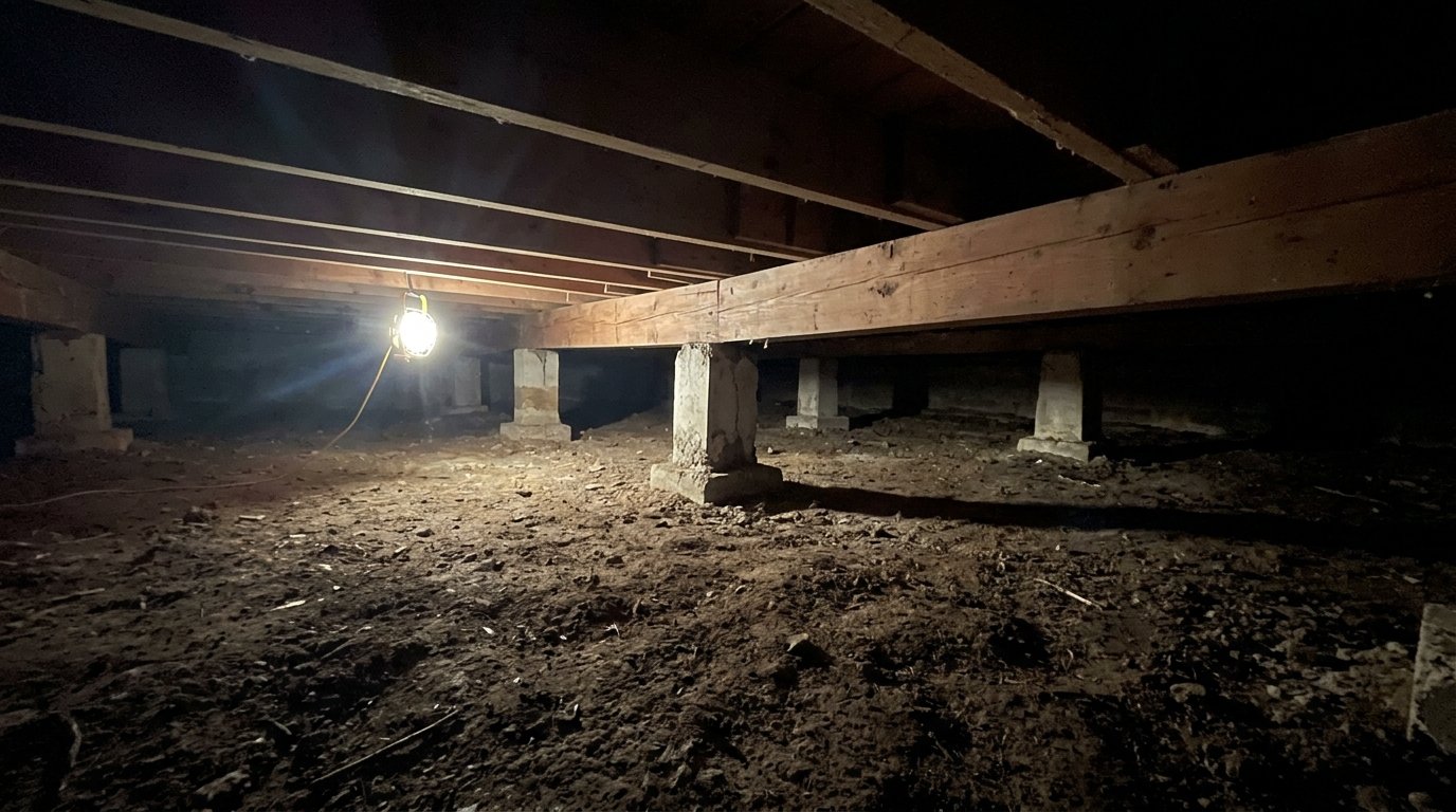 How to Fix a Sagging Floor in a Crawl Space
