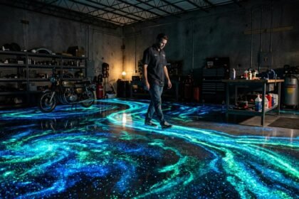 Glow in the Dark Epoxy Floor