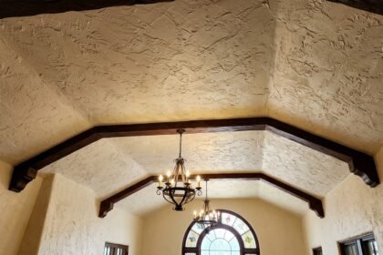 Asbestos Stucco Ceiling