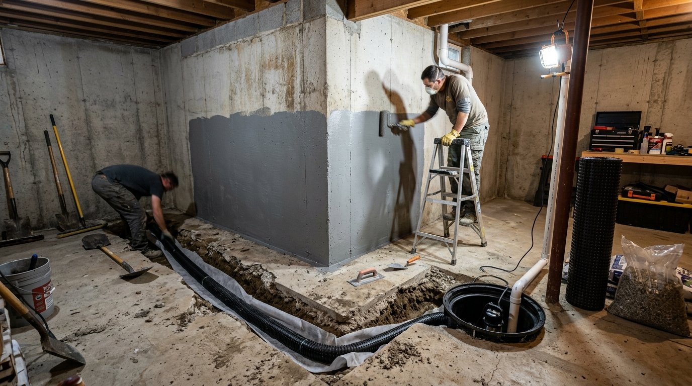 Cost to Waterproof a Basement