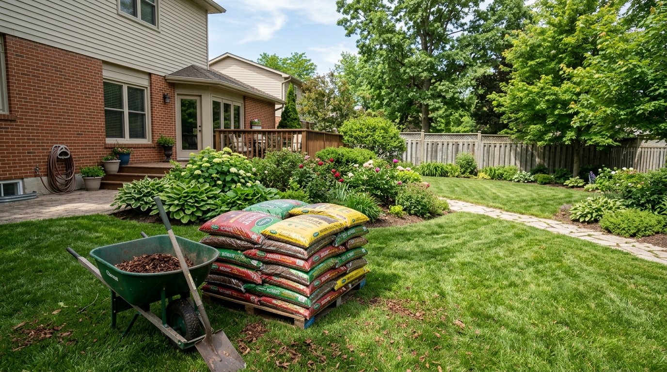 How Many Bags of Mulch in a Yard