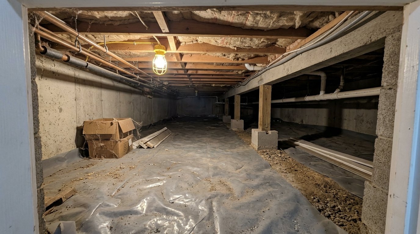 Basement Crawl Space
