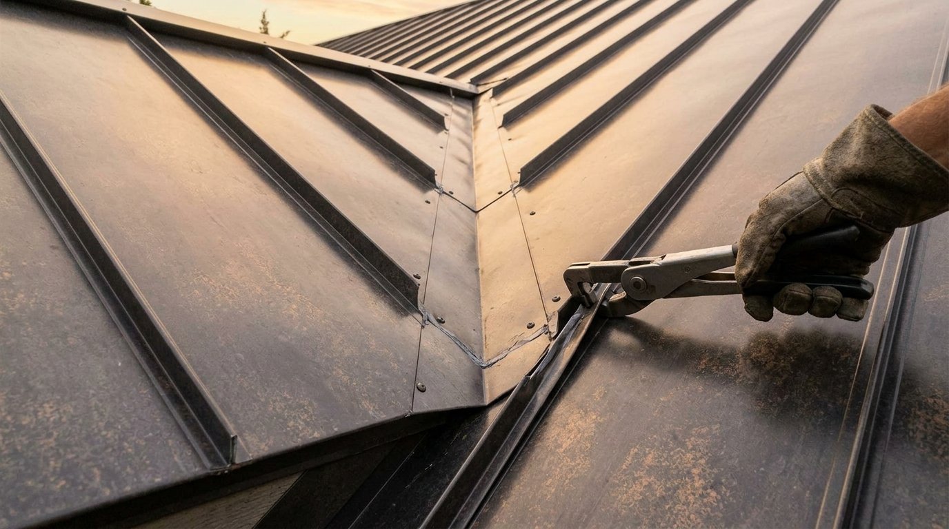 Burnished Slate Metal Roof