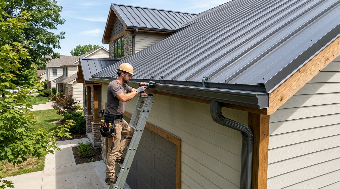 Gutters for Metal Roof