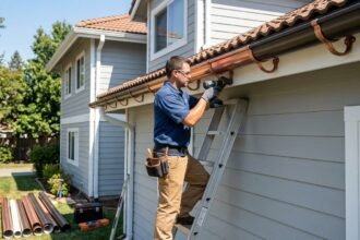 Half Round Gutter Installation