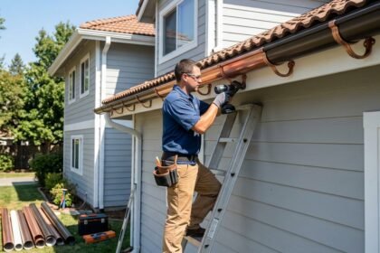 Half Round Gutter Installation