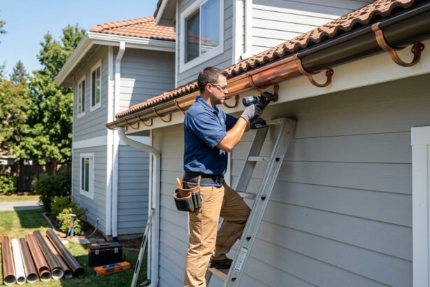 Half Round Gutter Installation