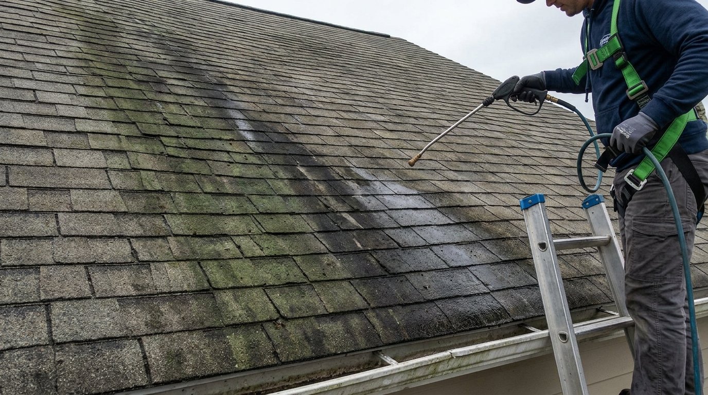 Roof Washing