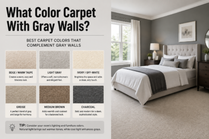 What Color Carpet With Gray Walls? Complete Guide