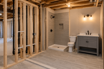How to Add a Bathroom to a Basement