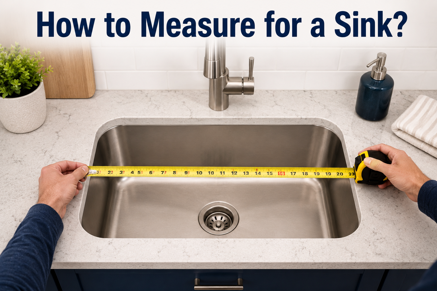 How to Measure for a Sink?