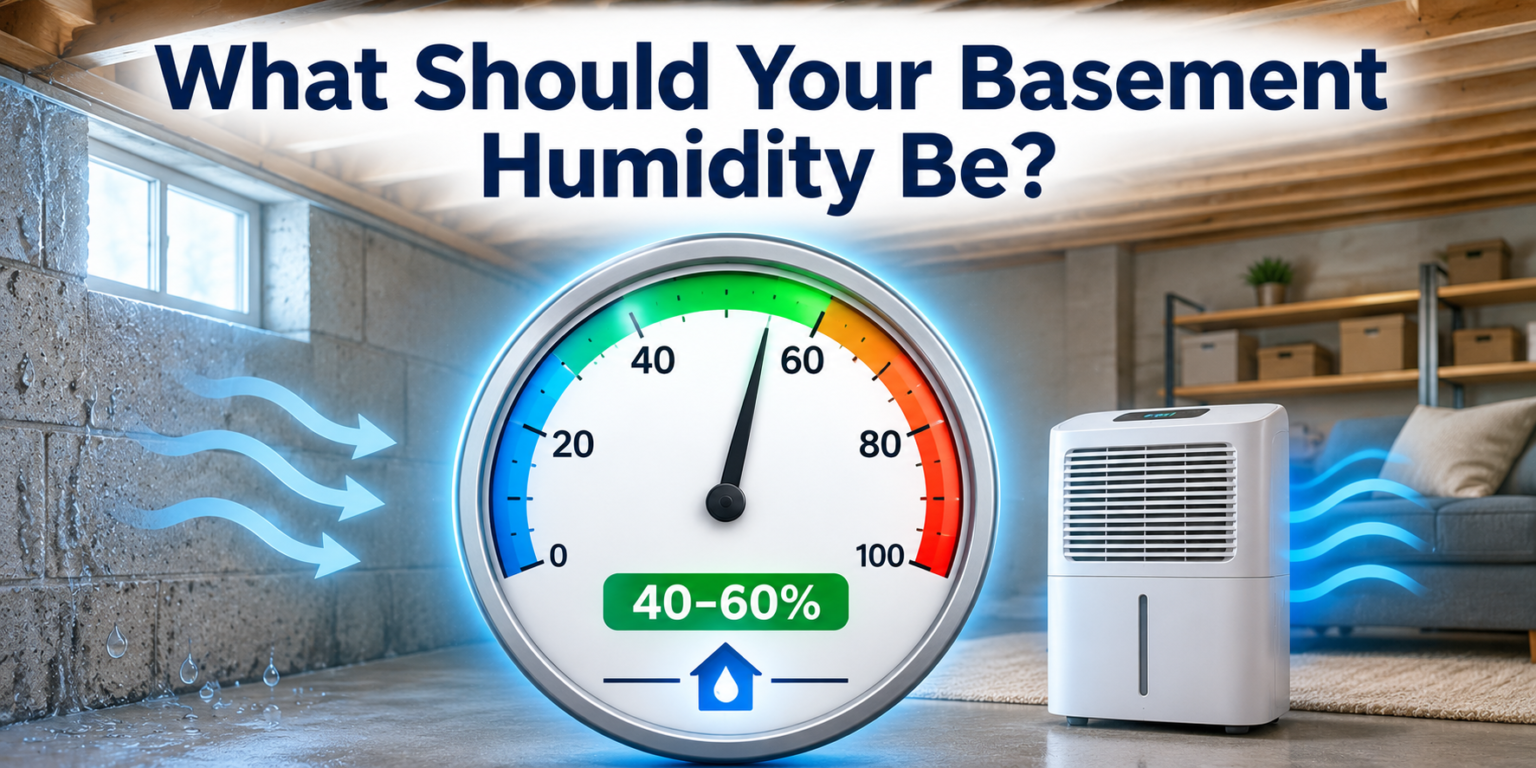 What Should Your Basement Humidity Be?