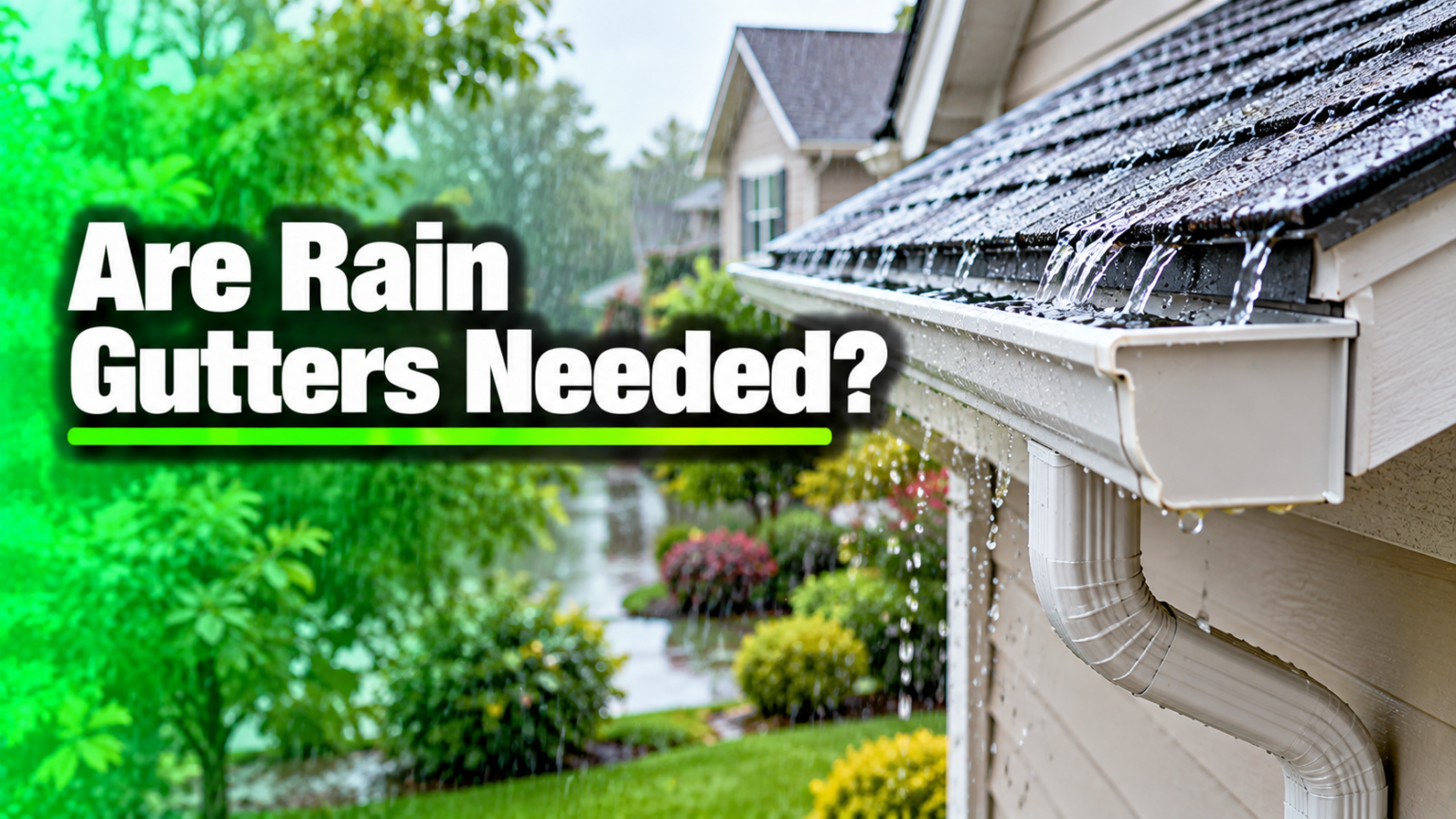 Are Rain Gutters Needed