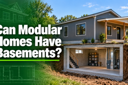 Can Modular Homes Have Basements