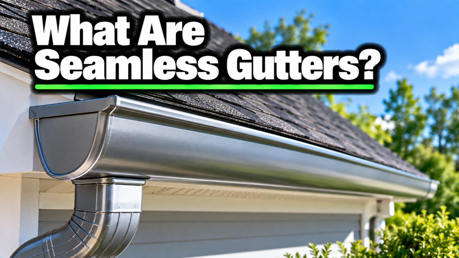 What Are Seamless Gutters?