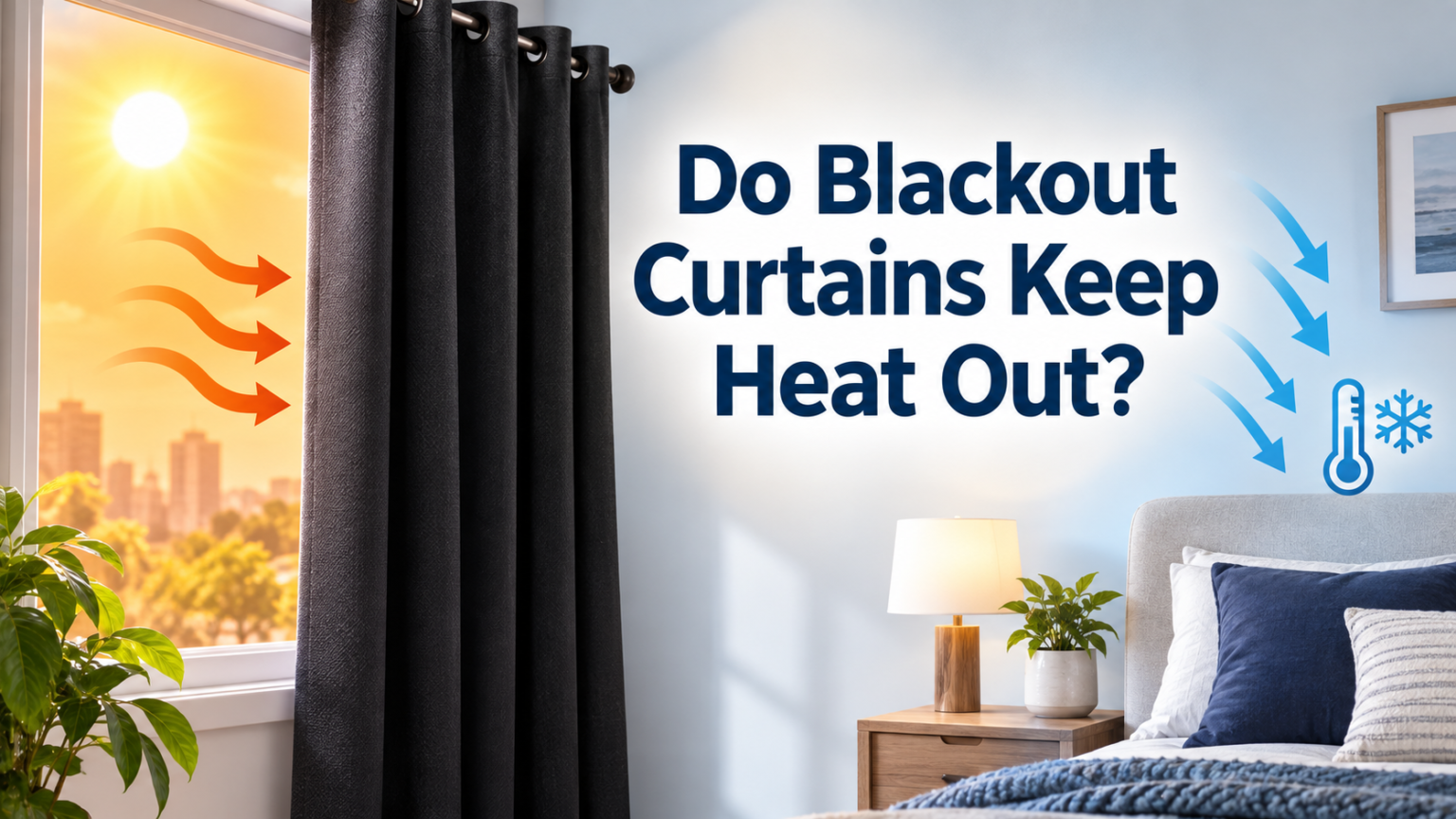 Do Blackout Curtains Keep Heat Out?