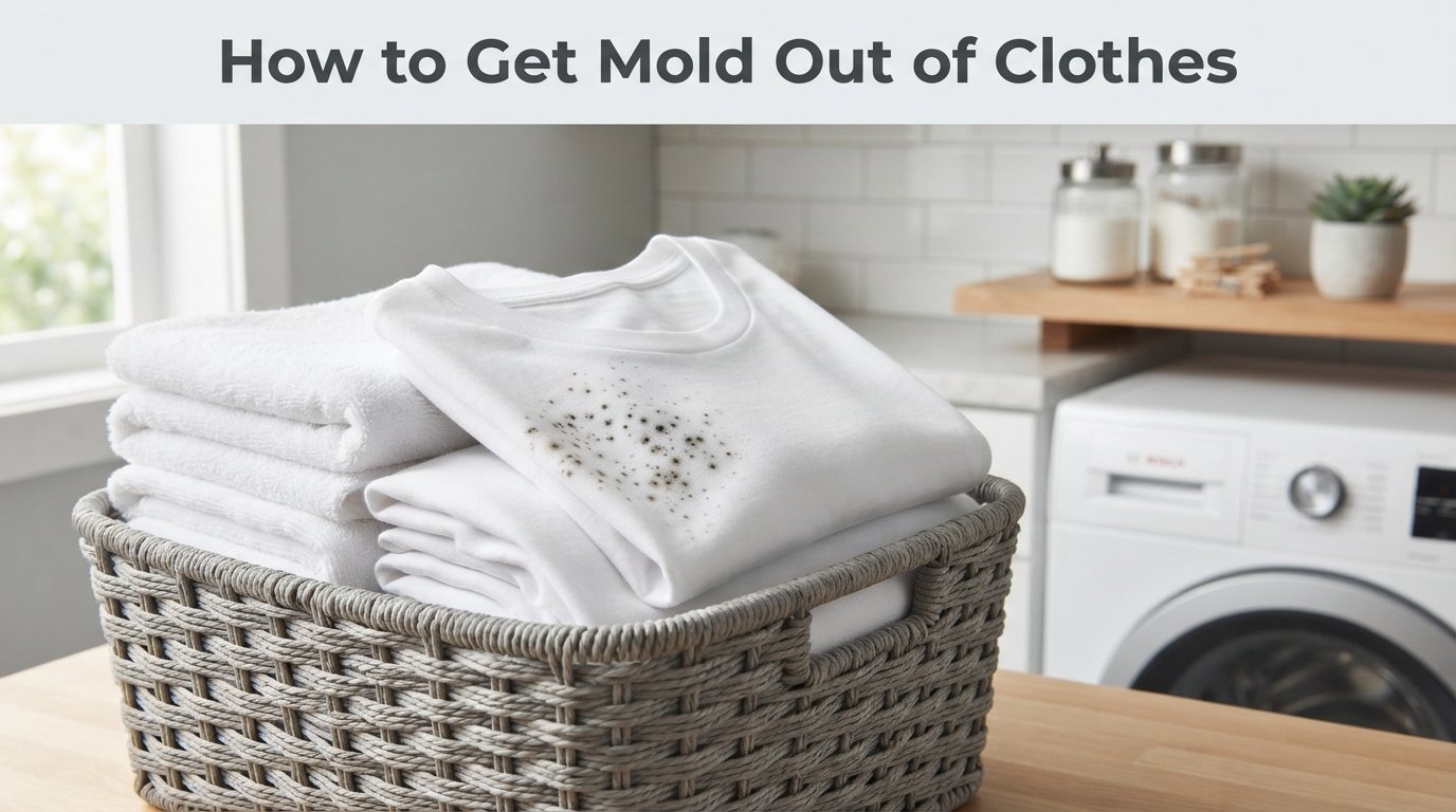 How to Get Mold Out of Clothes