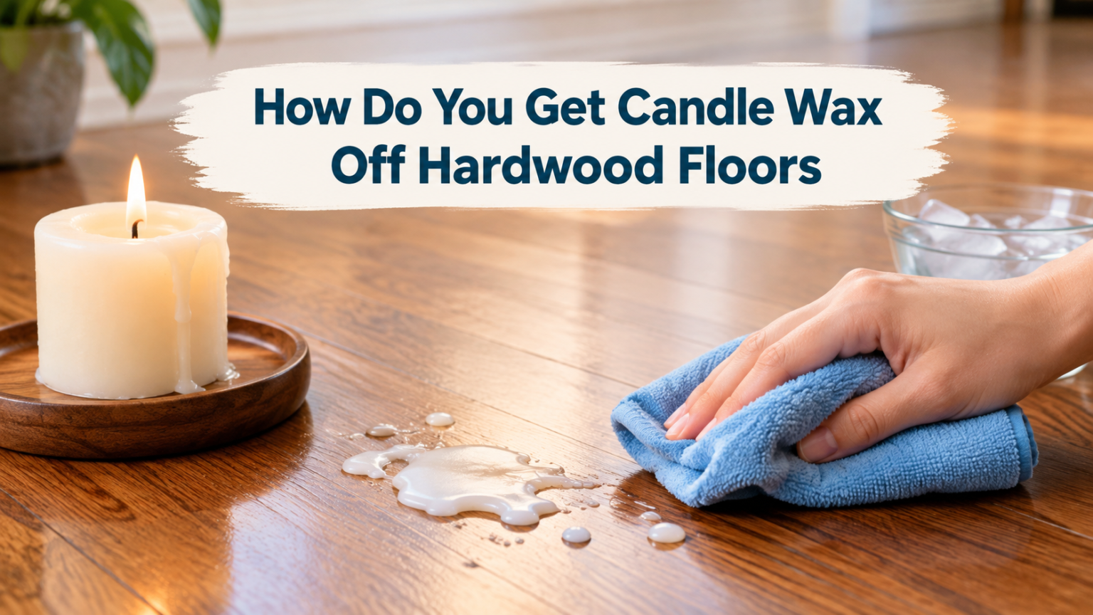 How Do You Get Candle Wax Off Hardwood Floors