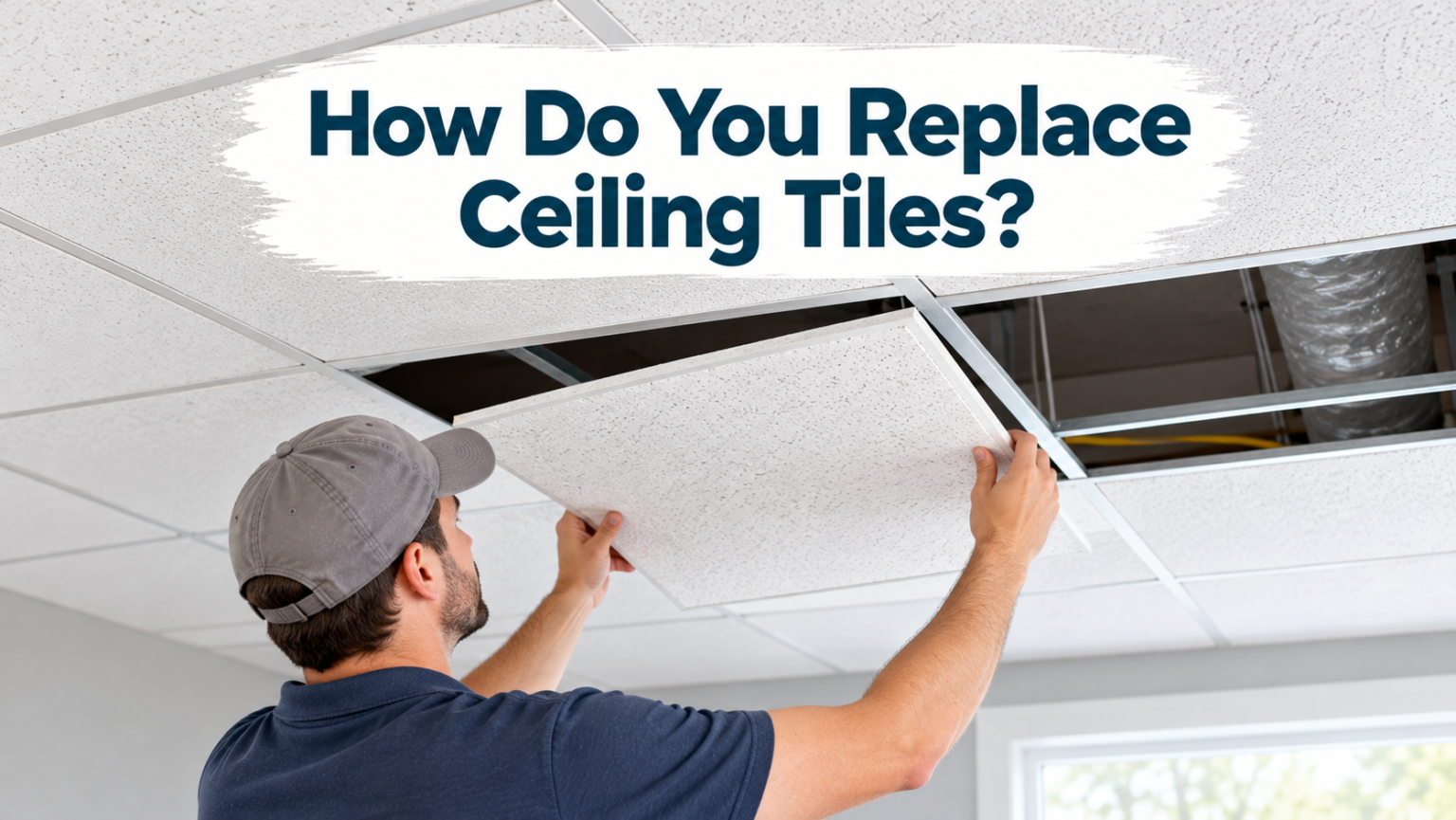 How Do You Replace Ceiling Tiles?