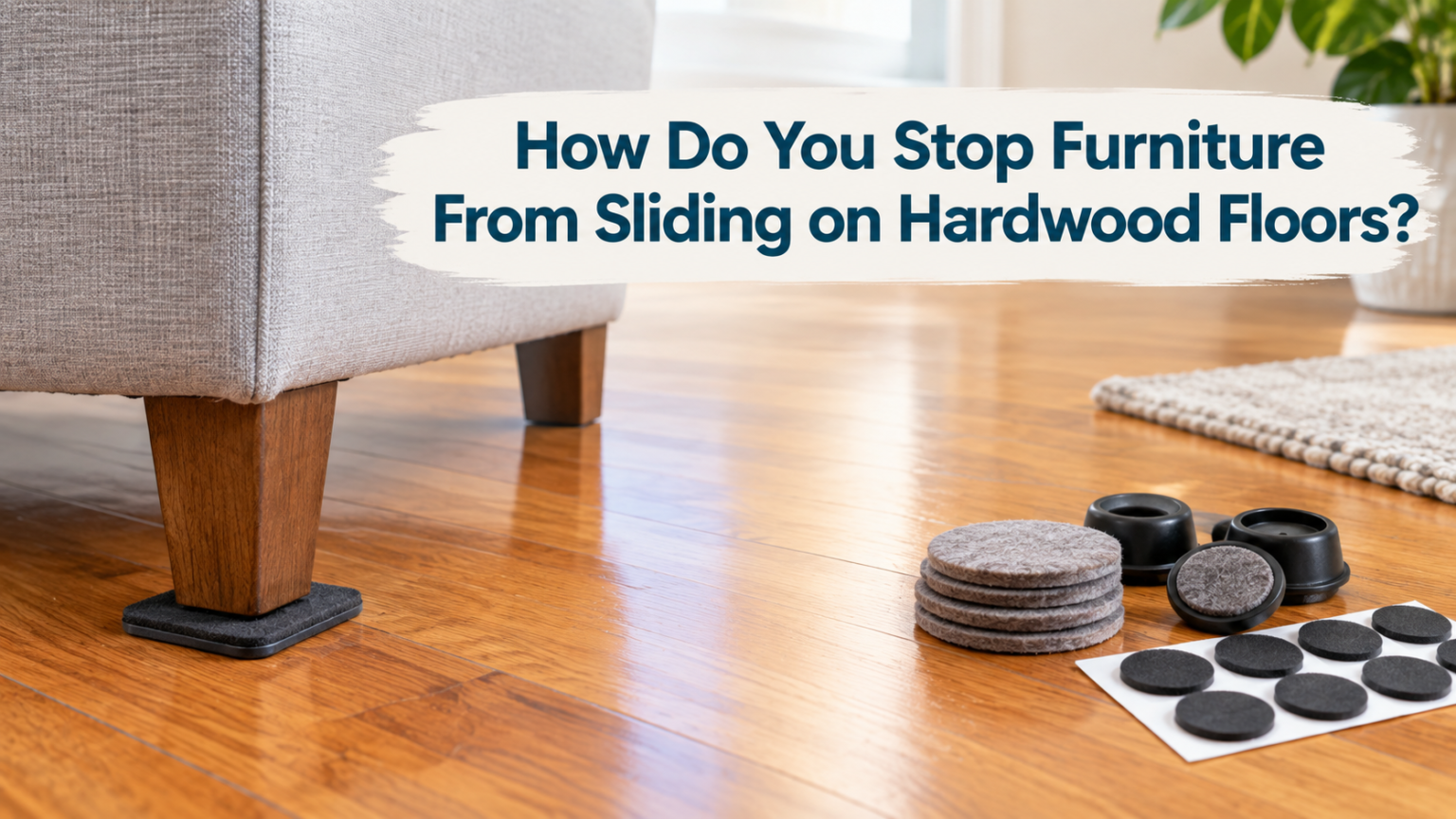 How Do You Stop Furniture From Sliding on Hardwood Floors?
