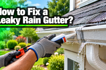How to Fix a Leaky Rain Gutter?