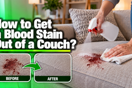 How to Get a Blood Stain Out of a Couch?
