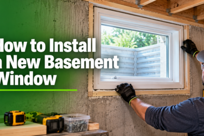 How to Install a New Basement Window