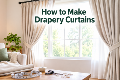 How to Make Drapery Curtains