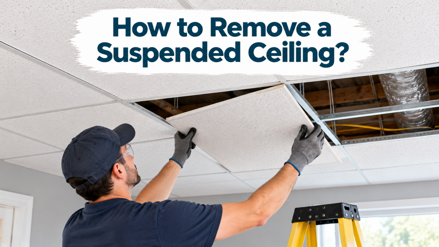 How to Remove a Suspended Ceiling