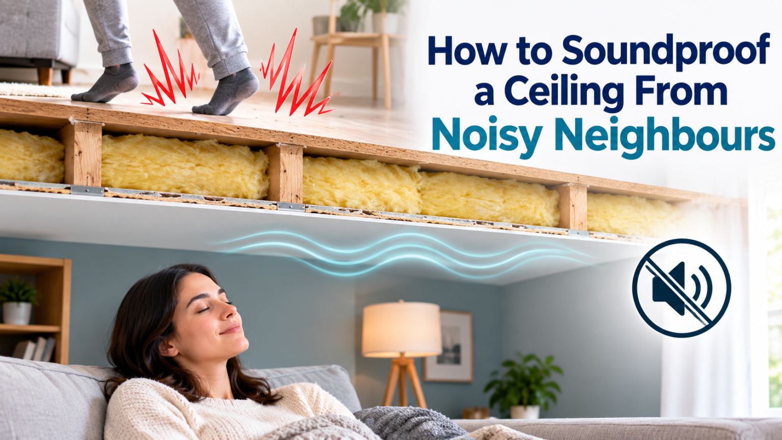 How to Soundproof a Ceiling From Noisy Neighbours