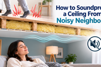 How to Soundproof a Ceiling From Noisy Neighbours