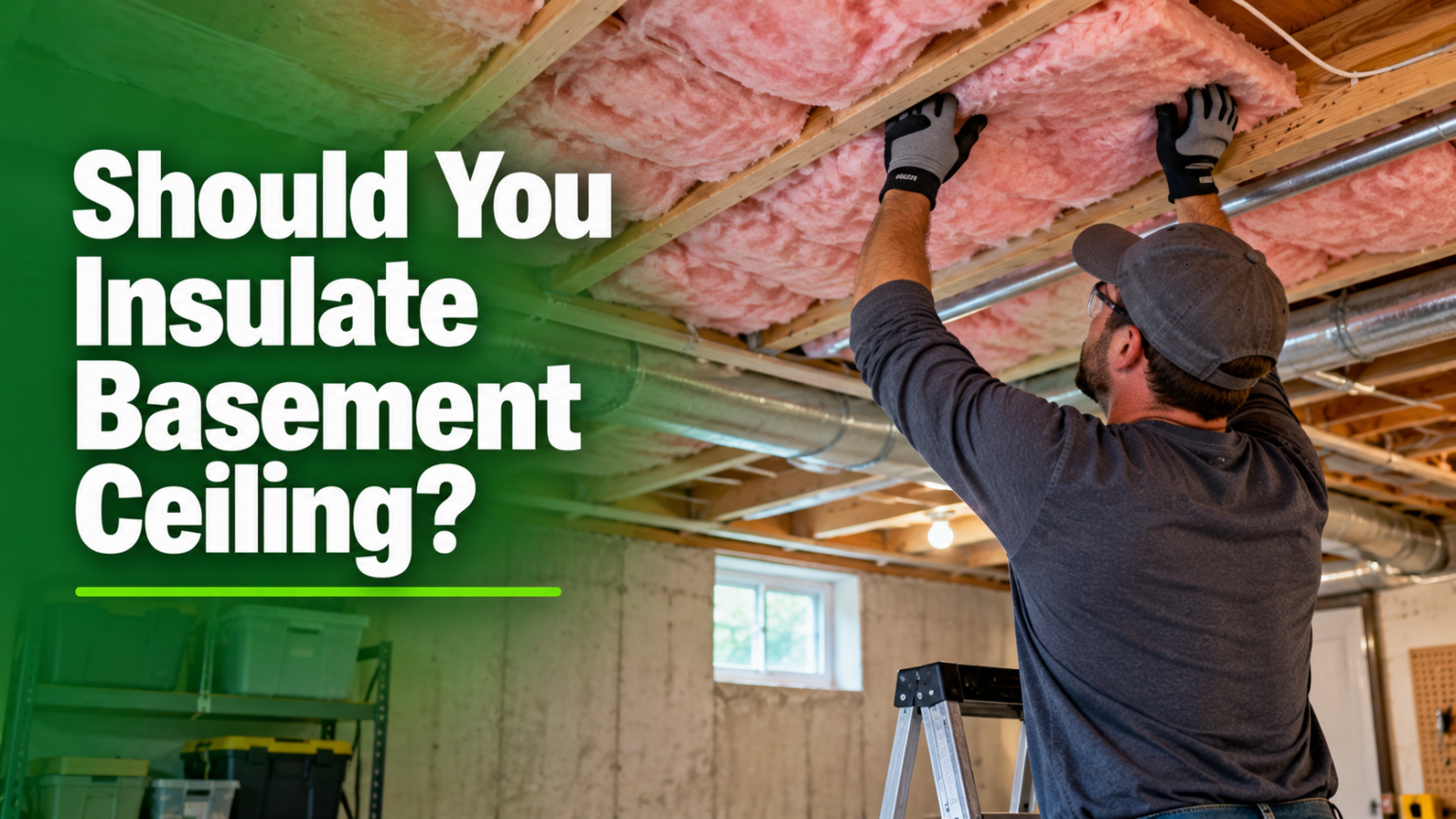 Should You Insulate Basement Ceiling