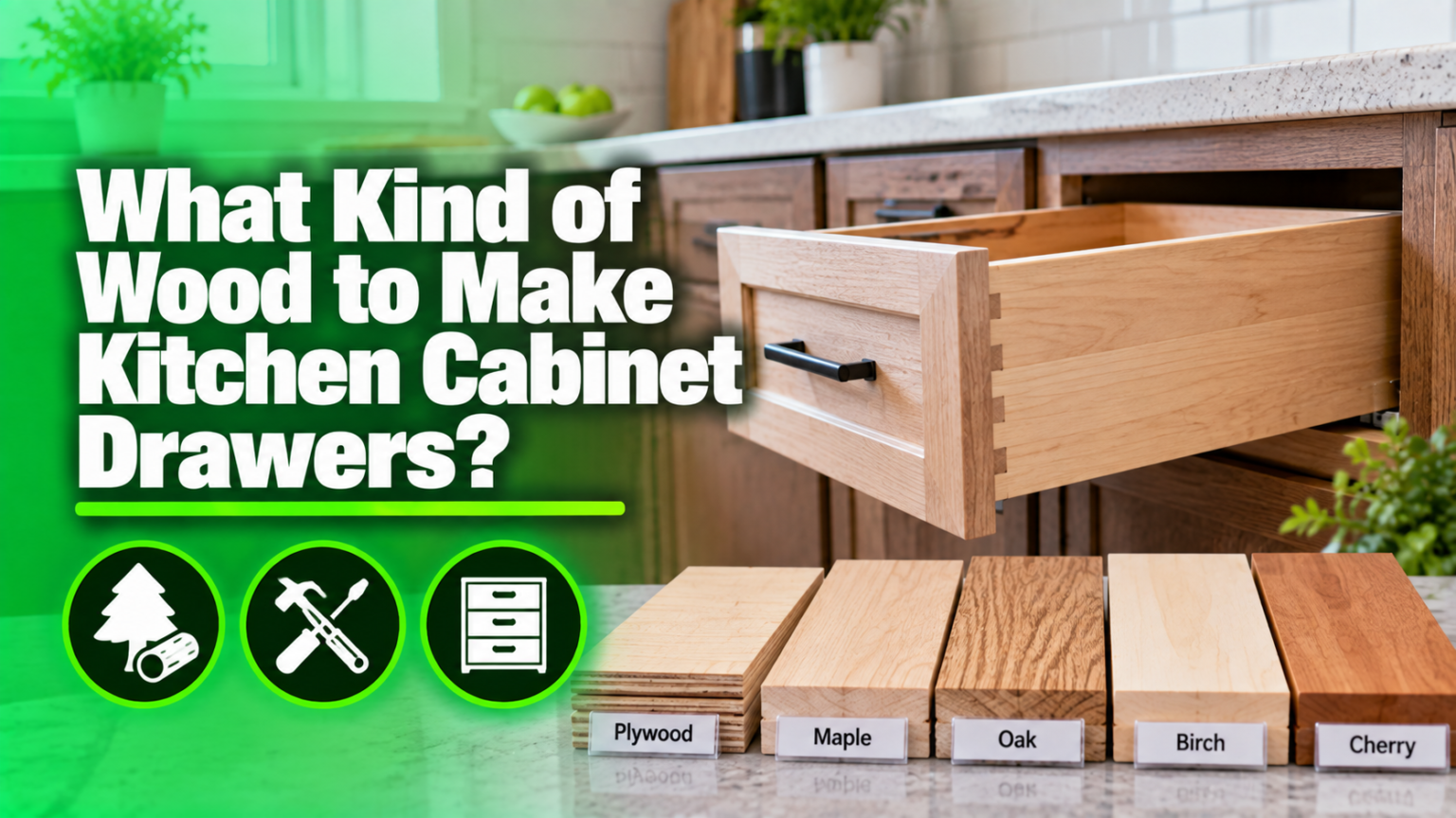 What Kind of Wood to Make Kitchen Cabinet Drawers