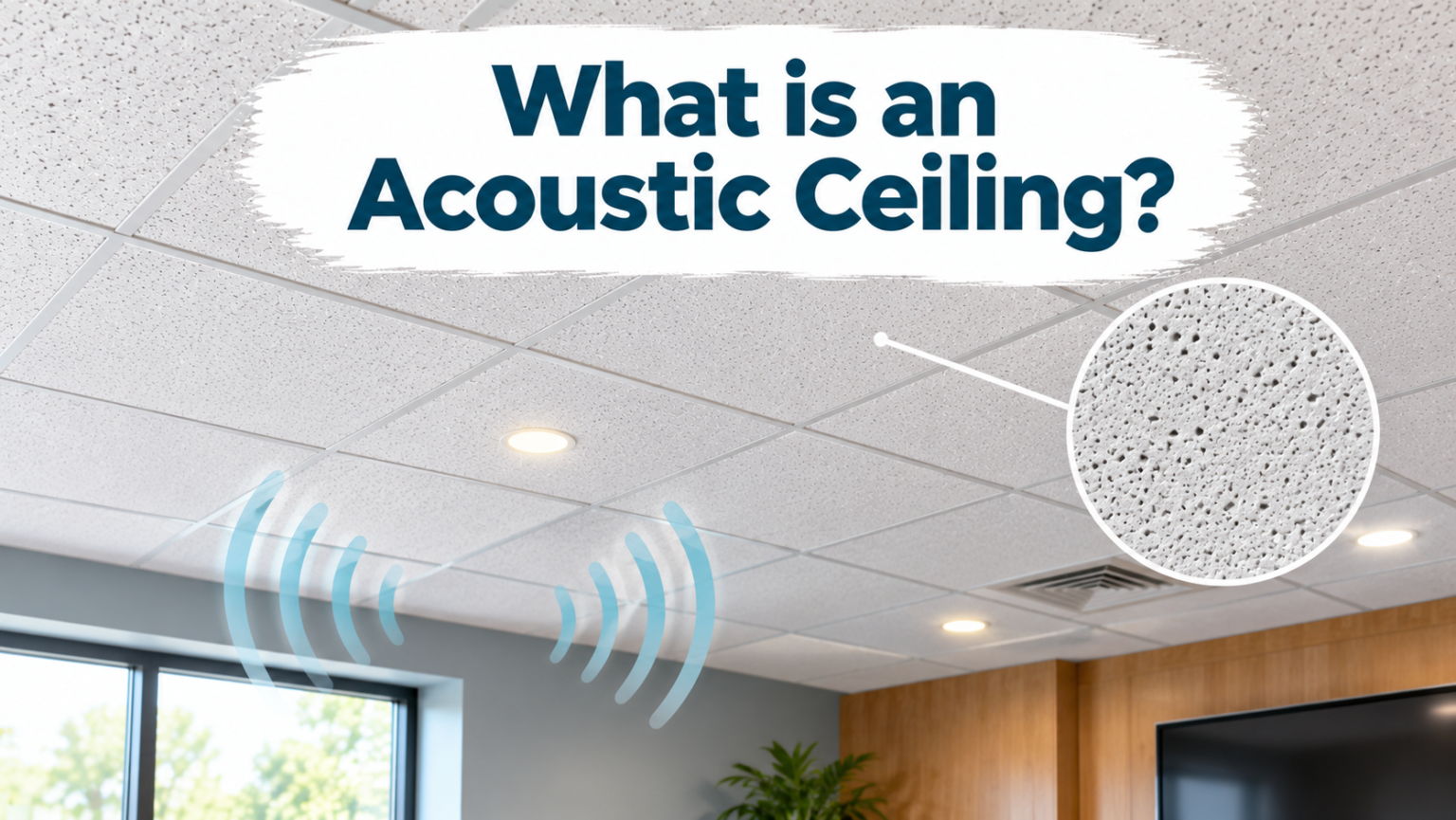 What is an Acoustic Ceiling?