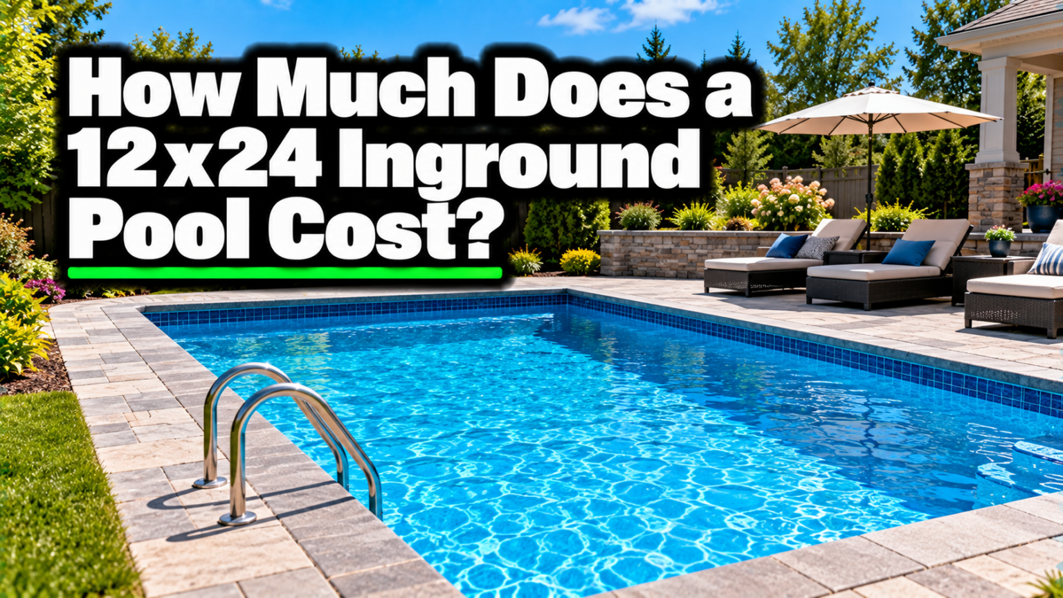 How Much Does a 12x24 Inground Pool Cost?