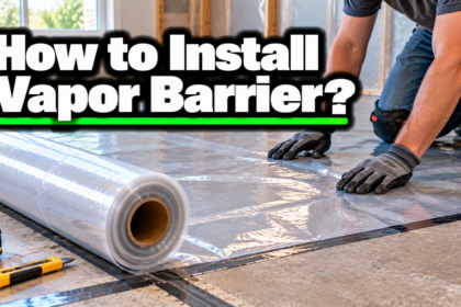 How to Install a Vapor Barrier
