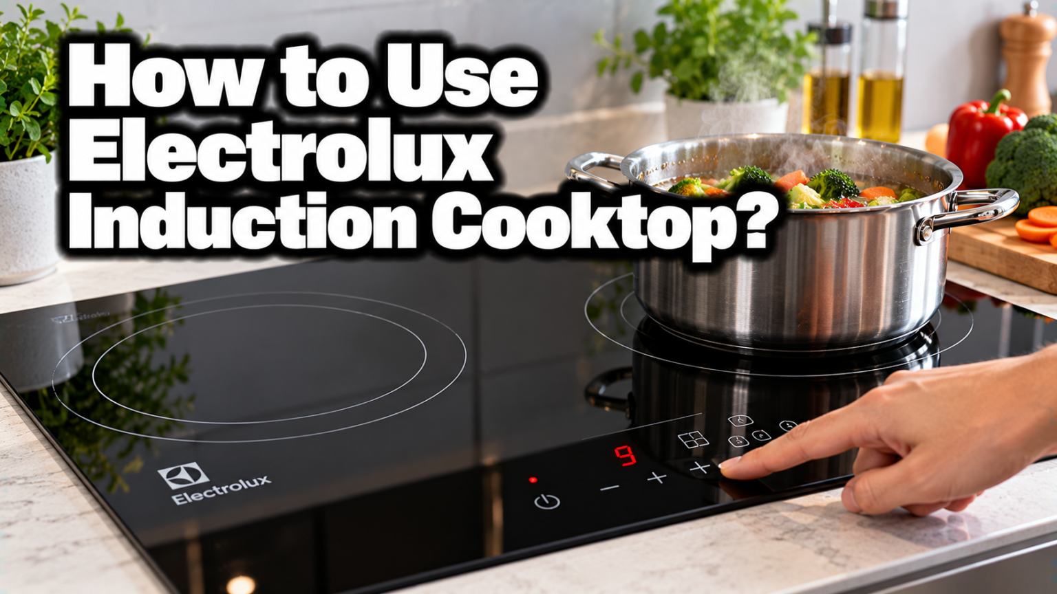 How to Use an Electrolux Induction Cooktop