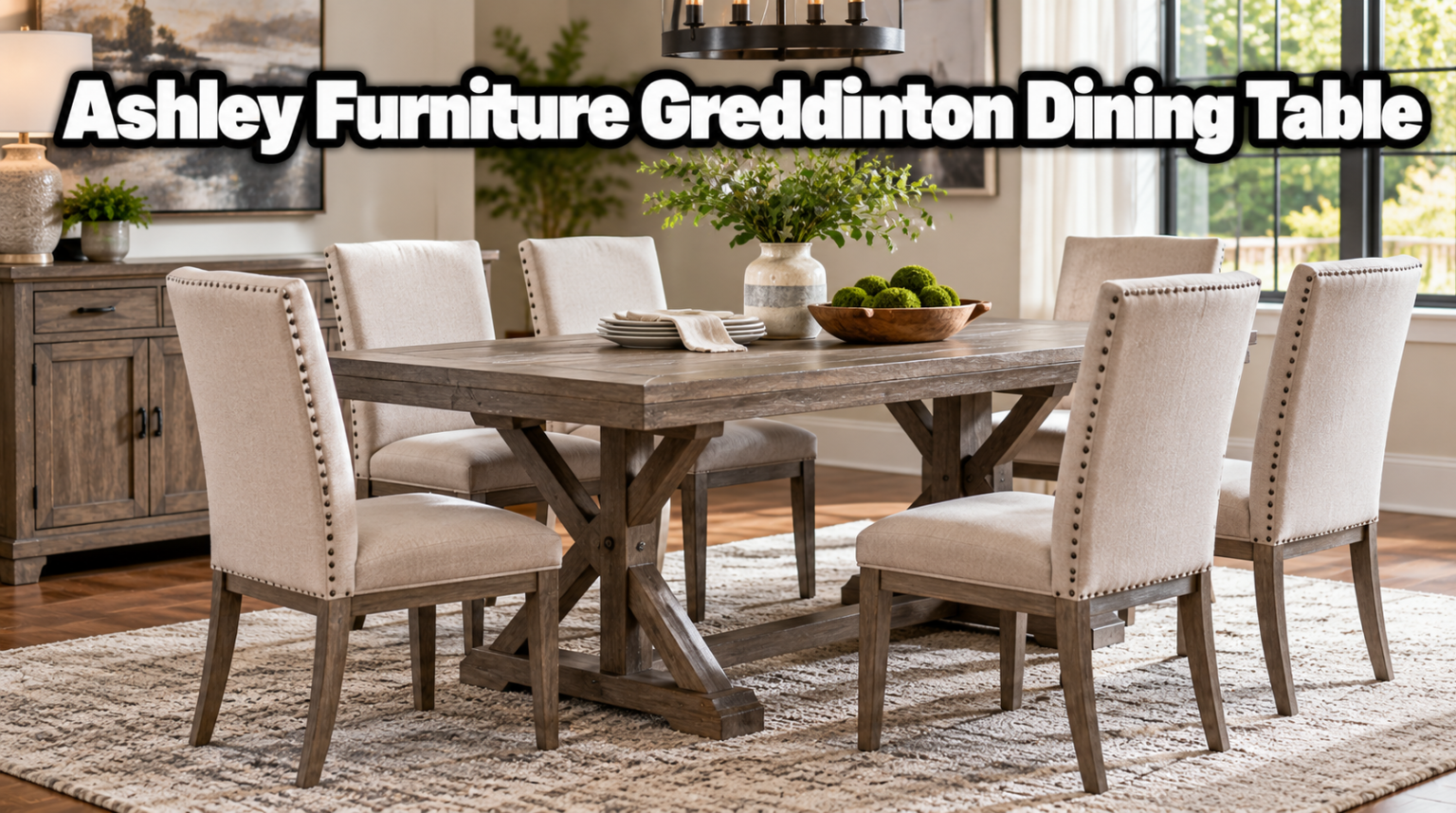 Ashley Furniture Greddinton Dining Table