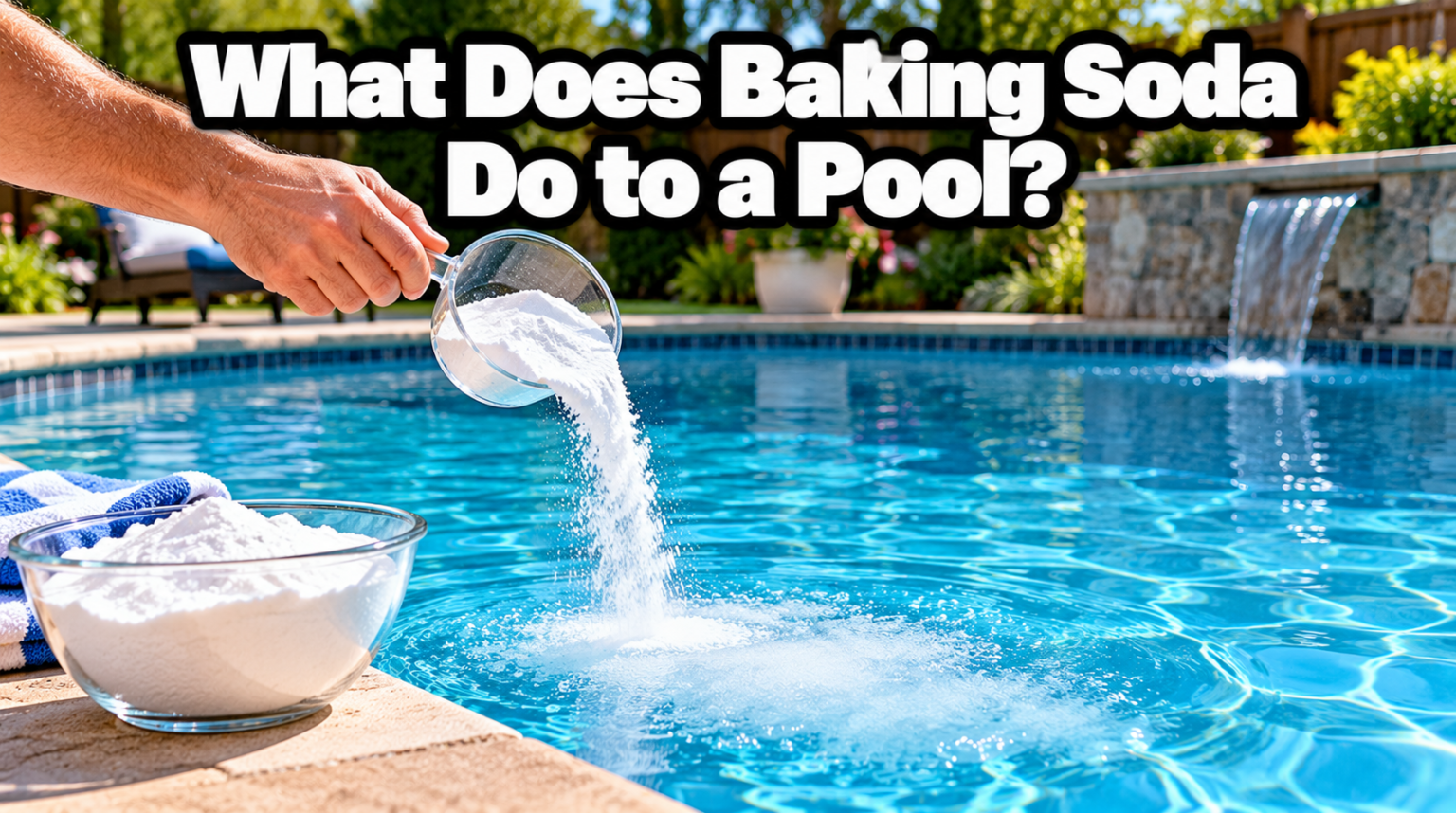 What Does Baking Soda Do to a Pool?
