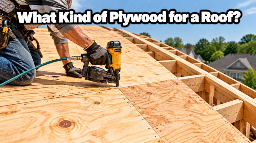 What Kind of Plywood for a Roof?