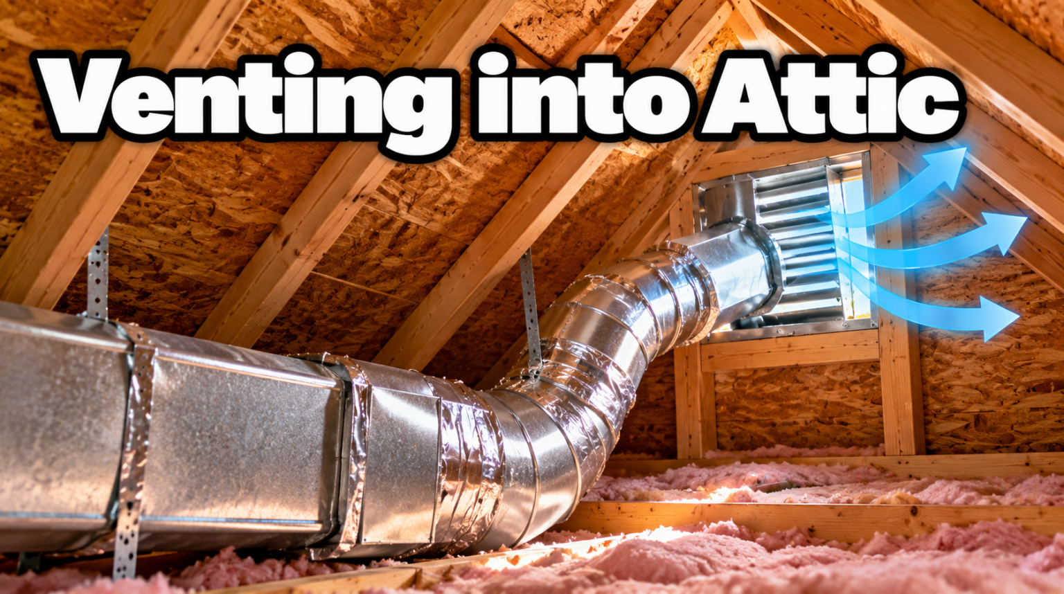 Venting Into the Attic