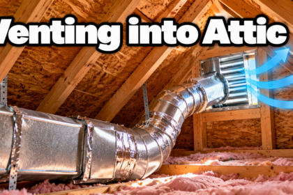 Venting Into the Attic